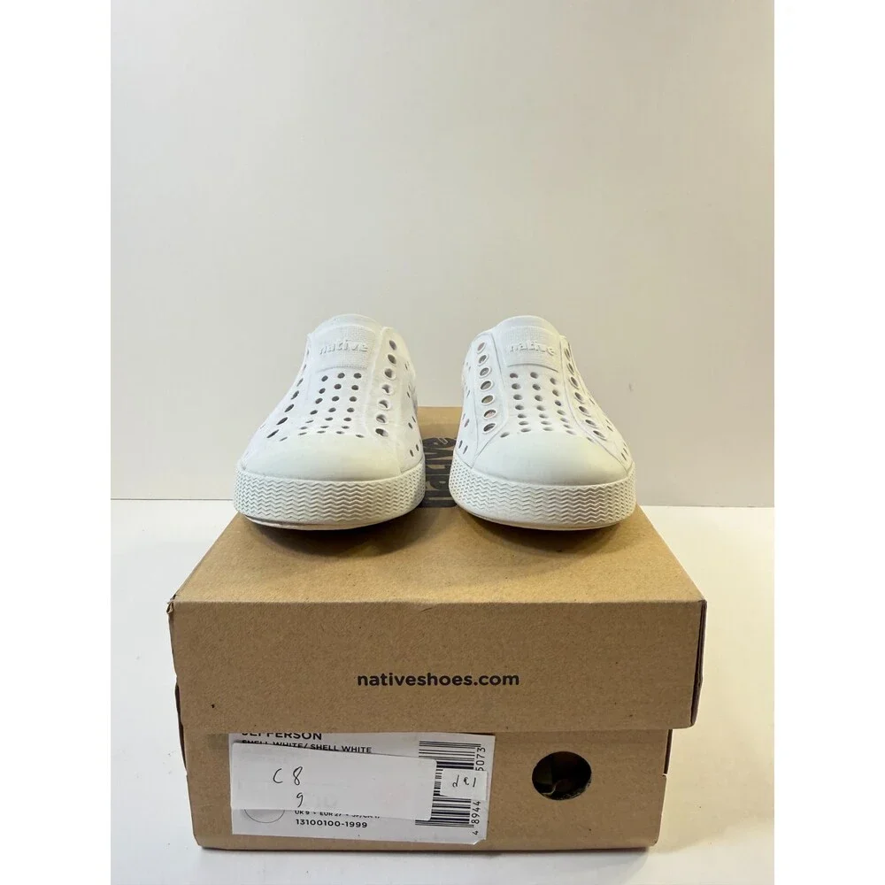 Native Toddlers Jefferson Slip On White US 8